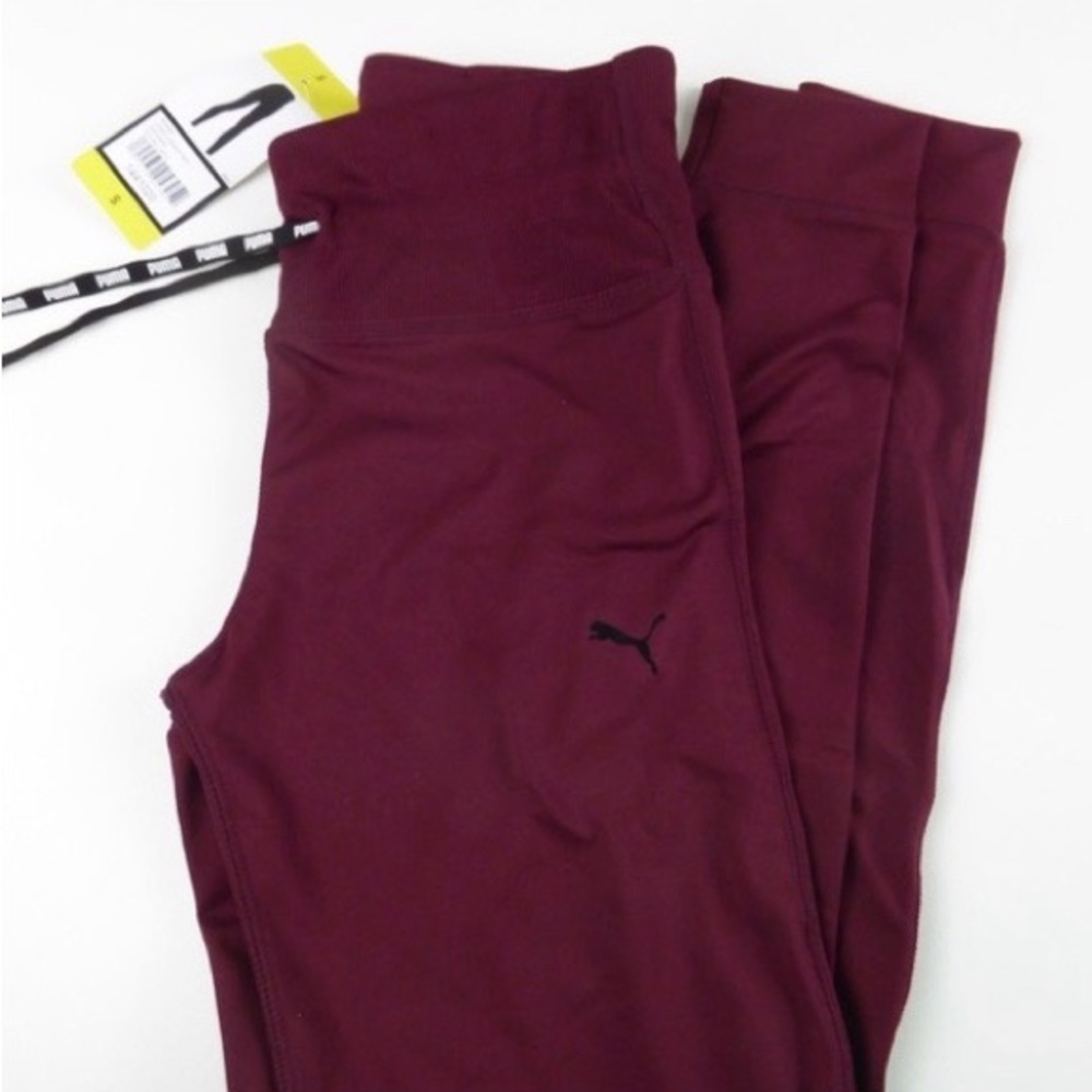 Puma Burgundy Leggings